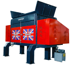 Тяжелый гидравлический измельчитель единого вала