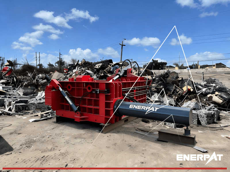 Пресс для металлолома как инструмент снижения затрат на транспортировку лома