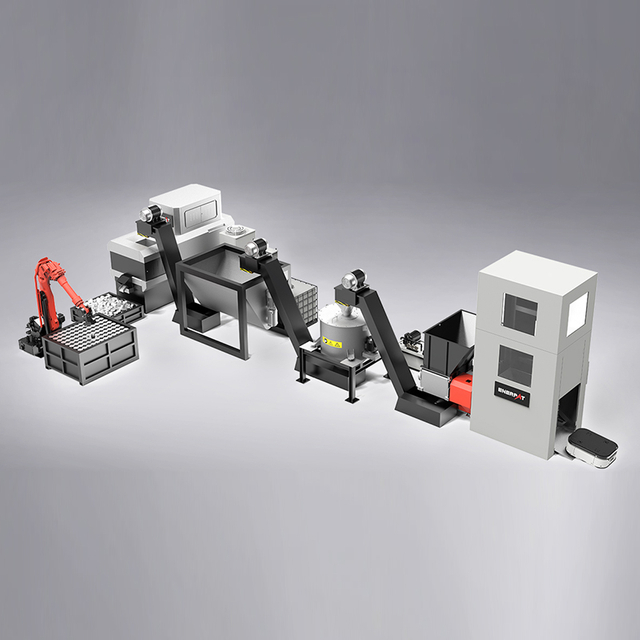 Металлические чипсы Брикетинг нажатой линия