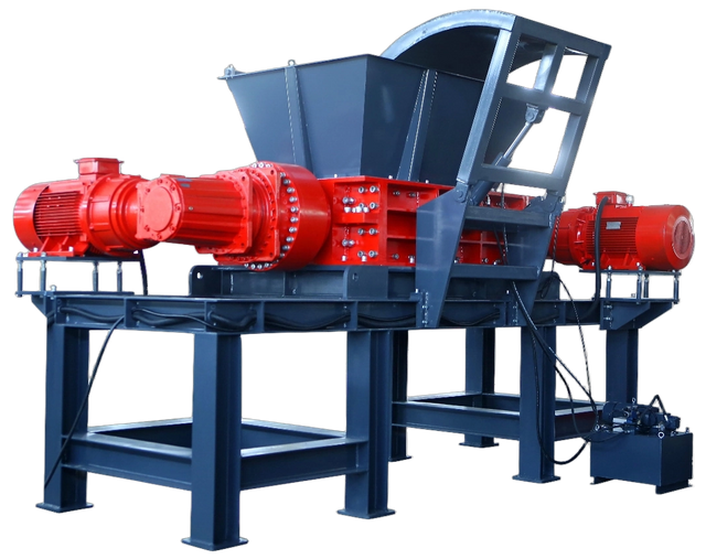 Двухвальный измельчитель