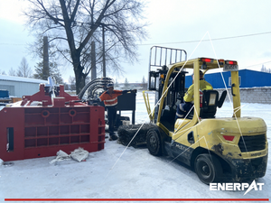 Пакетировочный Пресс Для Металлолома И Стальной Проволоки AMB-L2014-250 Enerpat