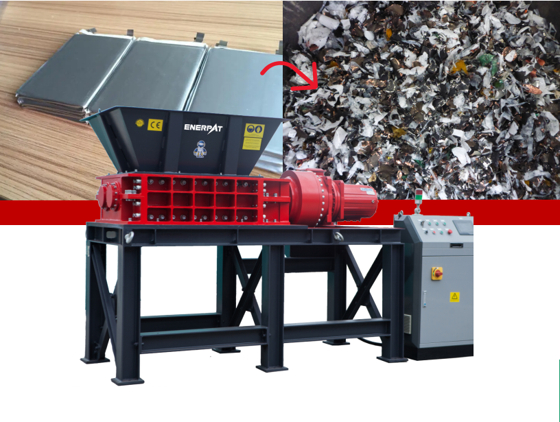 шредер для литиевых батарей