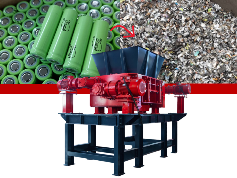 four shaft shredders 7