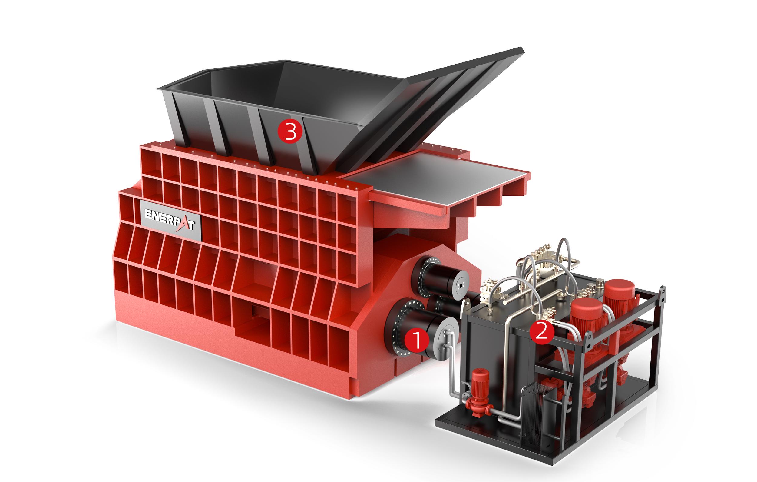 Контейнерные пресс-ножницы