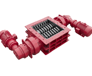 Двухвальный шредер