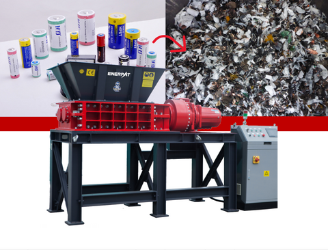 шредер для литиевых батарей