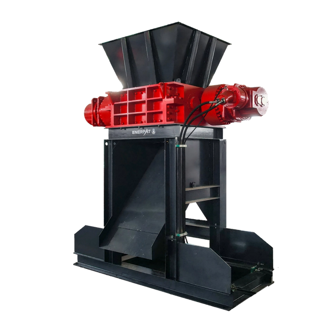 Двухвальный мощный шредер для металлолома