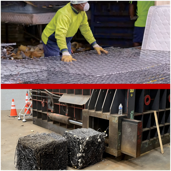 Пресс для металлолома пружин для матрасов