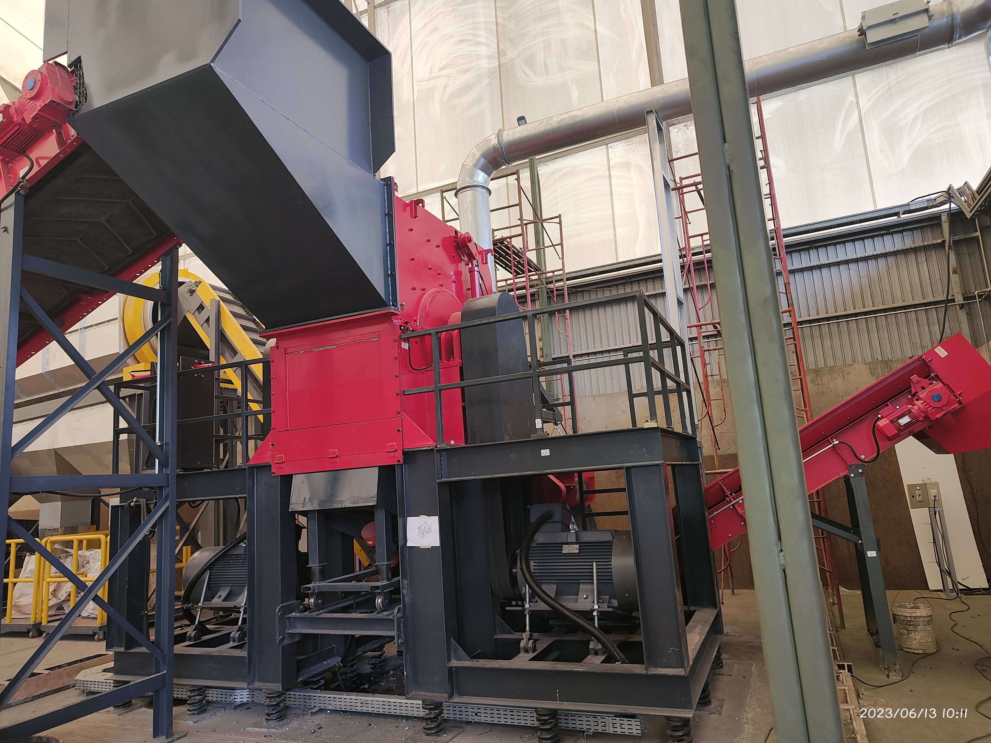 Линия Дробления И Сортировки Электронных Отходов 6-10 Т/ч