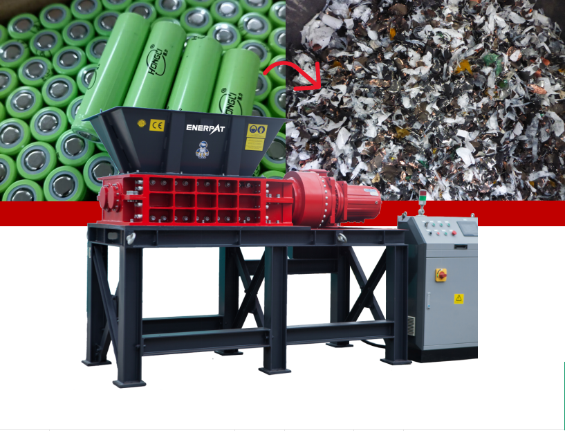 шредер для литиевых батарей