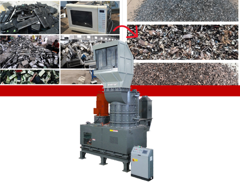 Молотковая дробилка для электронных отходов (Hammer Mill)