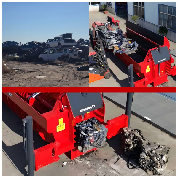 Мобильный пресс для автомобилей