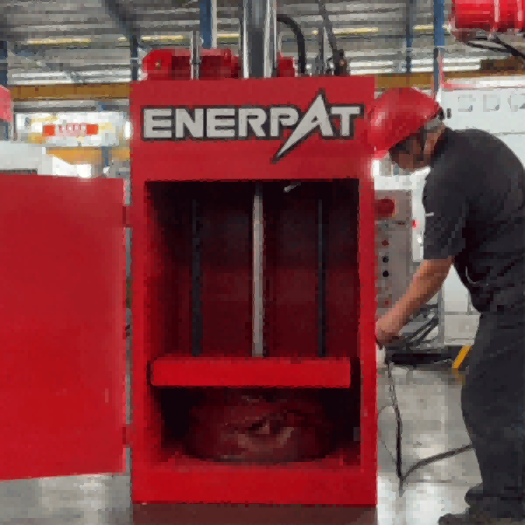 Вертикальный Гидравлический Пакетировочный Пресс Для Бочек