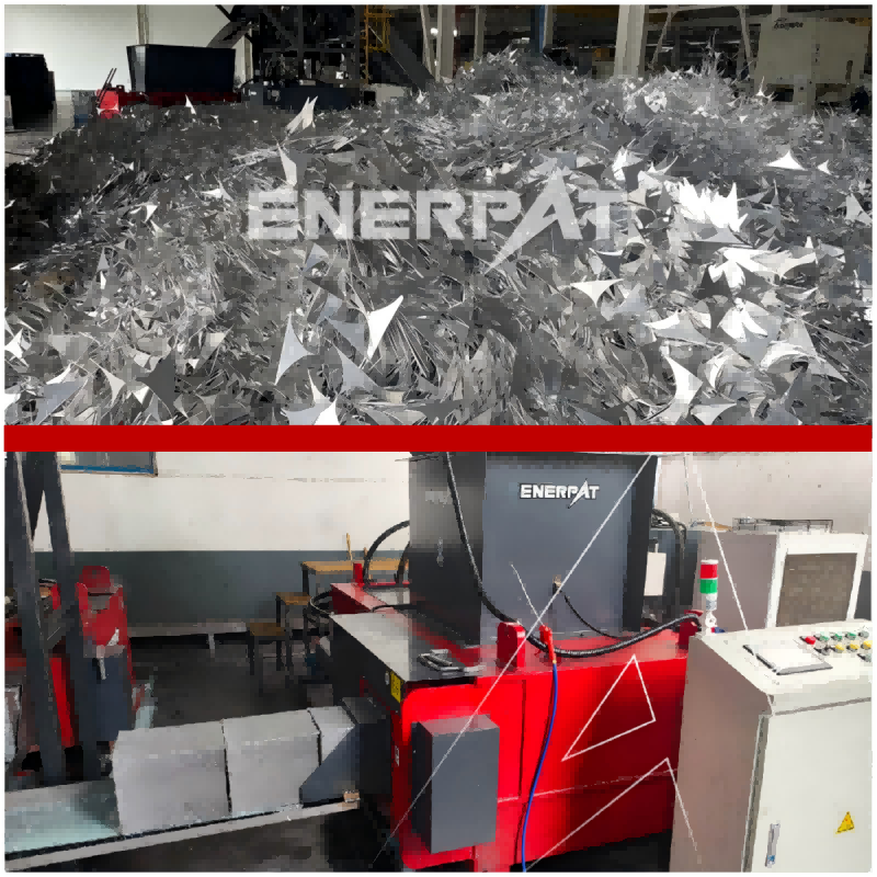 пресс для алюминиевого профиля/обрезков алюминия